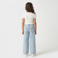 Girls Cotton Embellished Fashion Denim