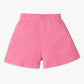 Girls Boxy Fit Short Length Solid Mid Rise Shorts