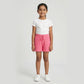 Girls Cotton Solid Shorts