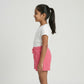 Girls Cotton Solid Shorts