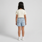 Girls Cotton Embroidered Shorts