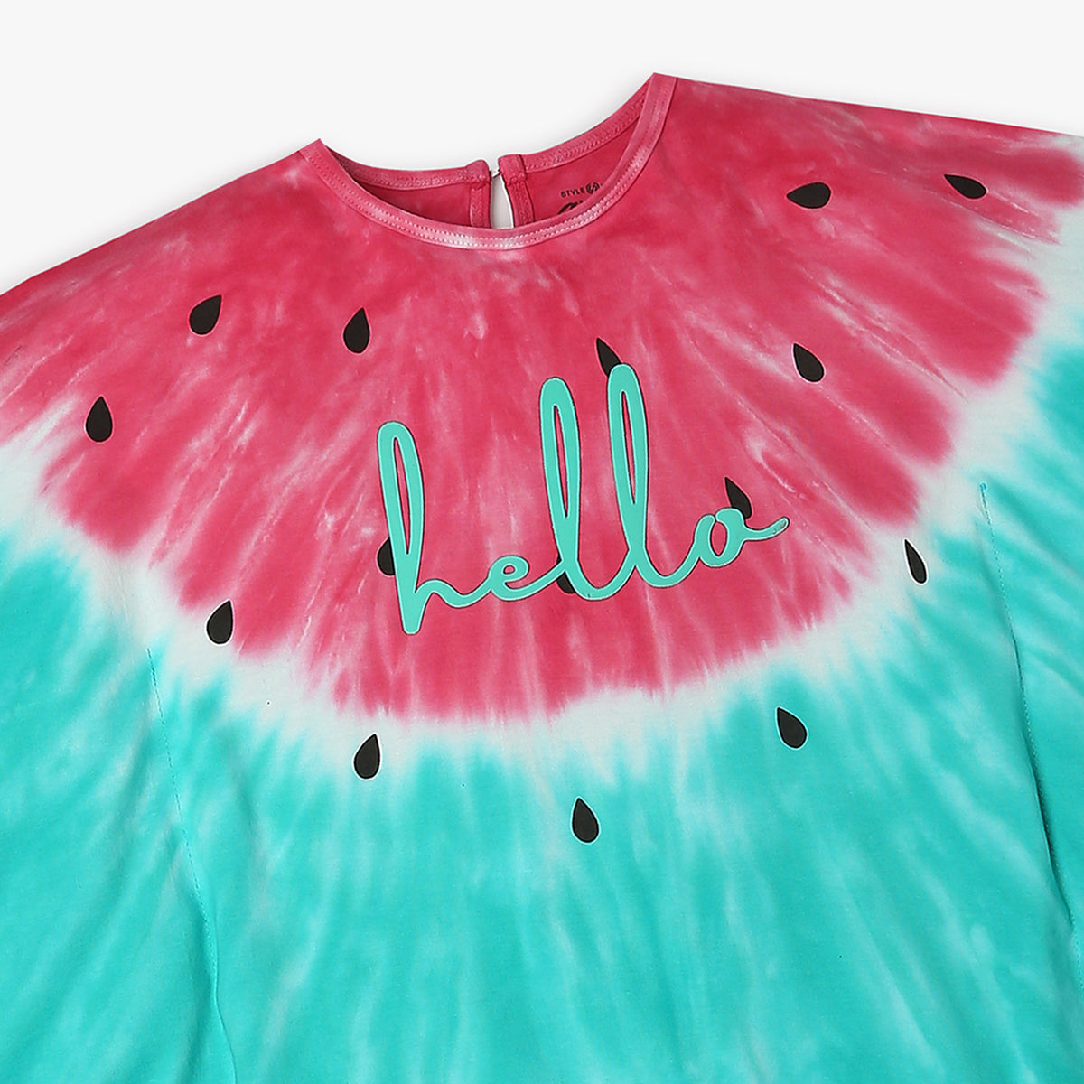 Girls Relaxed Fit Tie - Dye T-Shirt