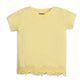 Girls Regular Fit Solid T-Shirt