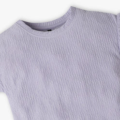Girls Boxy Fit Crew Neck T-Shirt