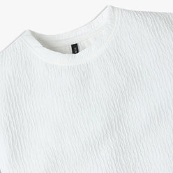 Girls Boxy Fit Crew Neck T-Shirt