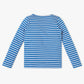 Girls Striped Crew Neck T-Shirt