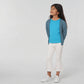 Girls Striped Crew Neck T-Shirt