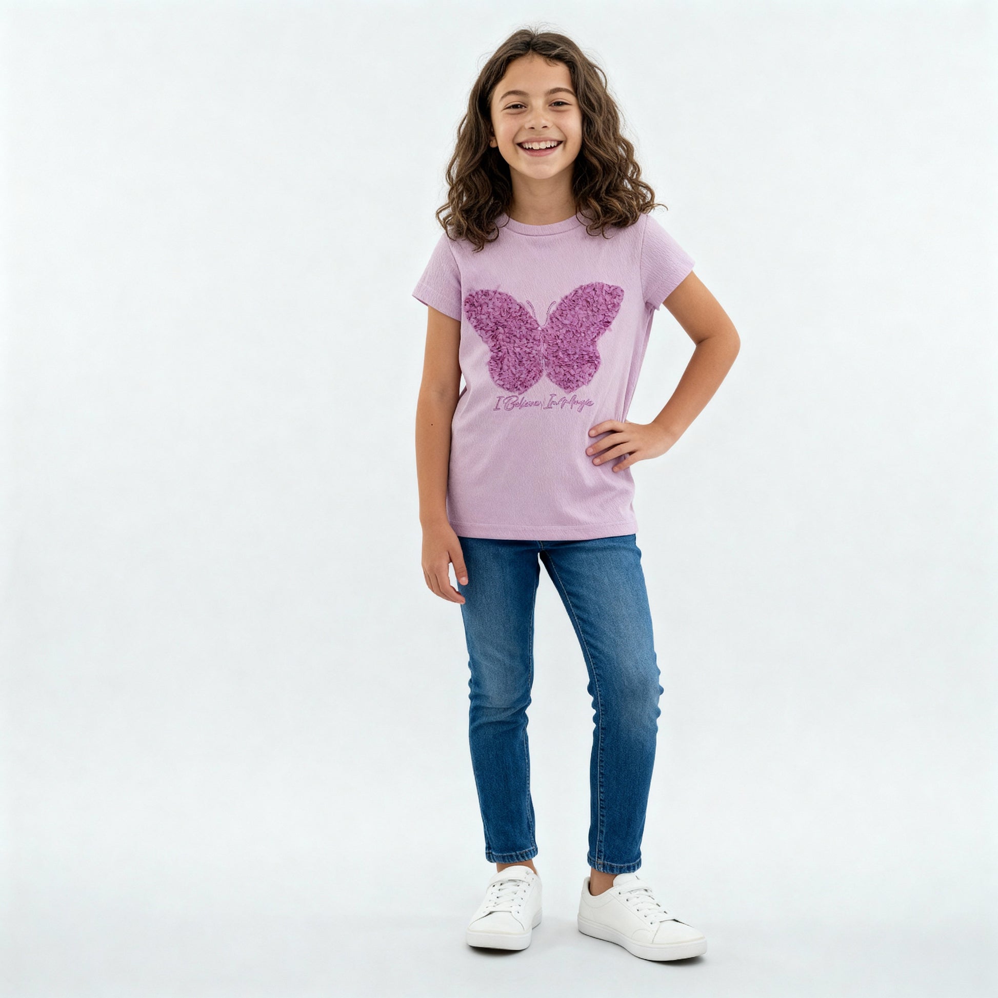 Girls Embellished Weekend T-Shirt