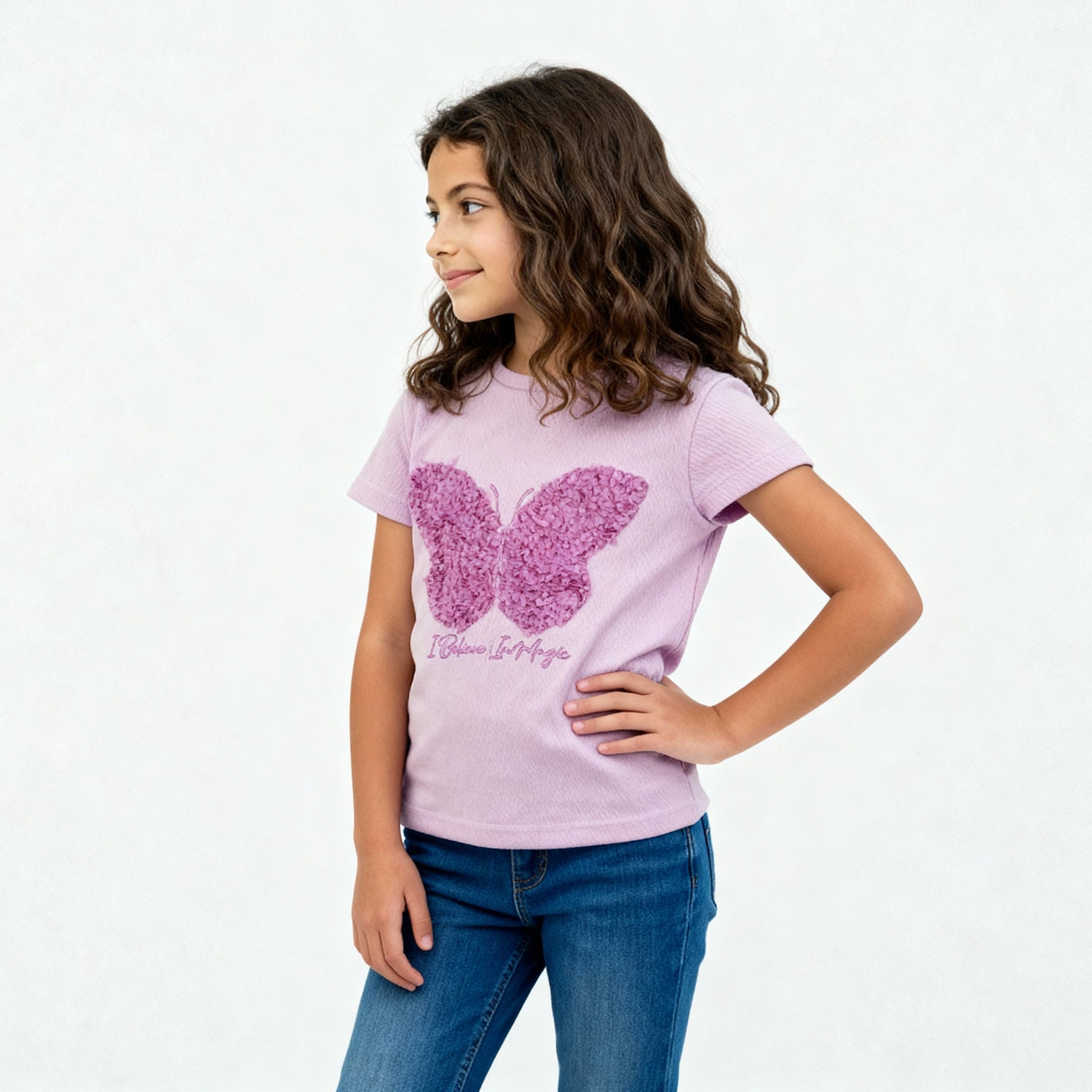 Girls Embellished Weekend T-Shirt