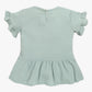 Girls Solid Round Neck T-Shirt
