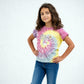 Girls Cotton Printed Skiddle T-Shirt