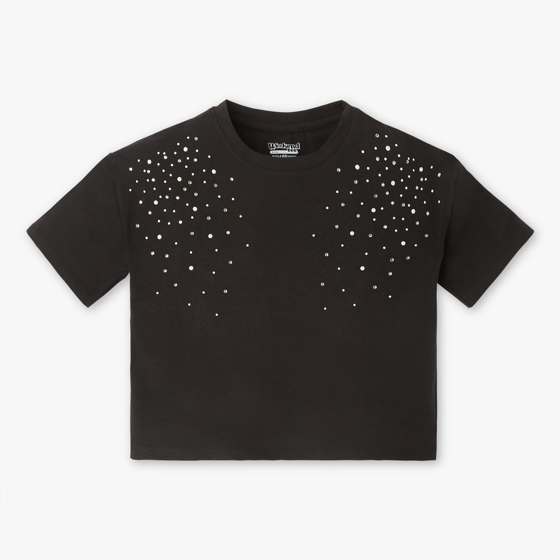 Girls Crew Neck Short Sleeve T-Shirt