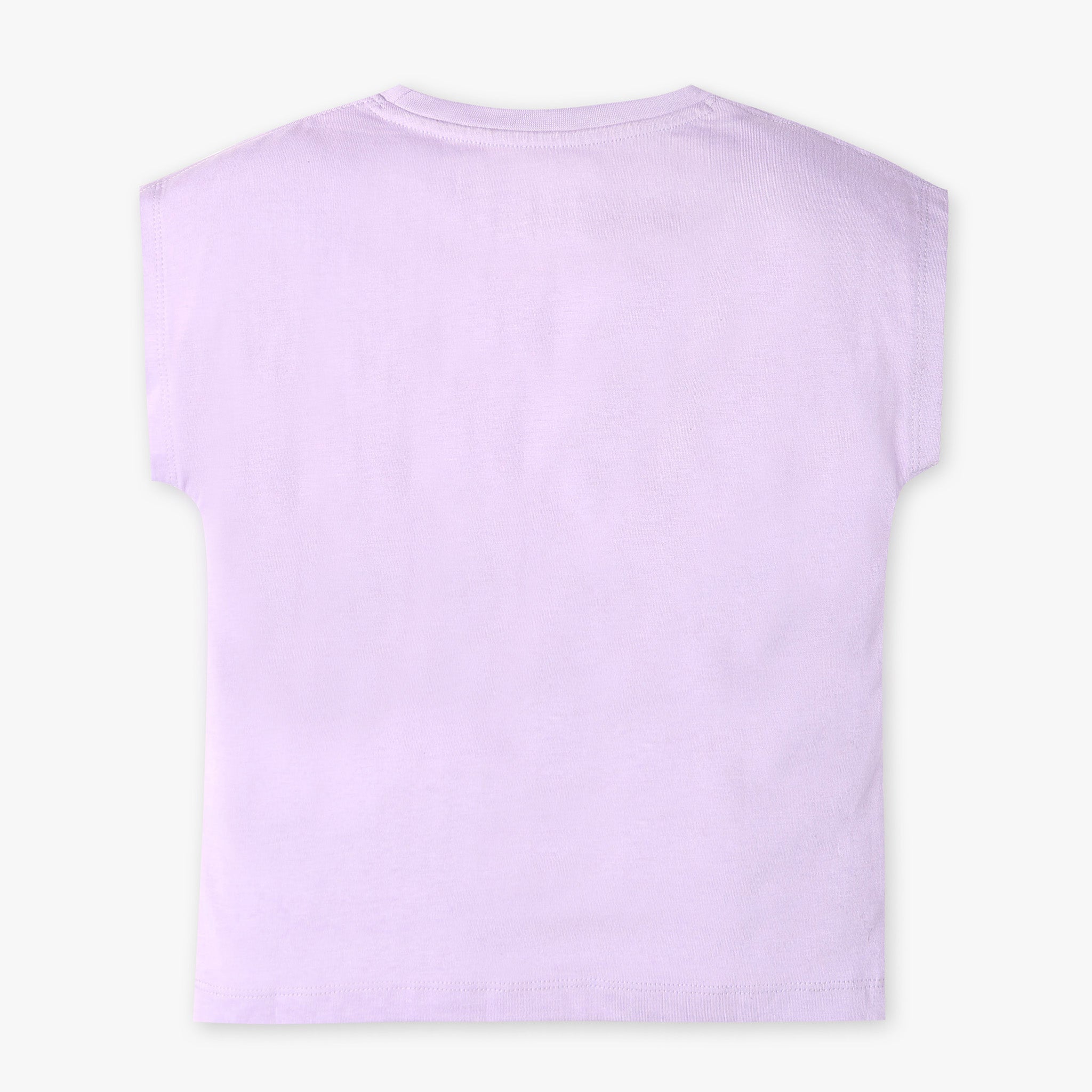 Girls Cotton Fabric Dolman Sleeve T-Shirt