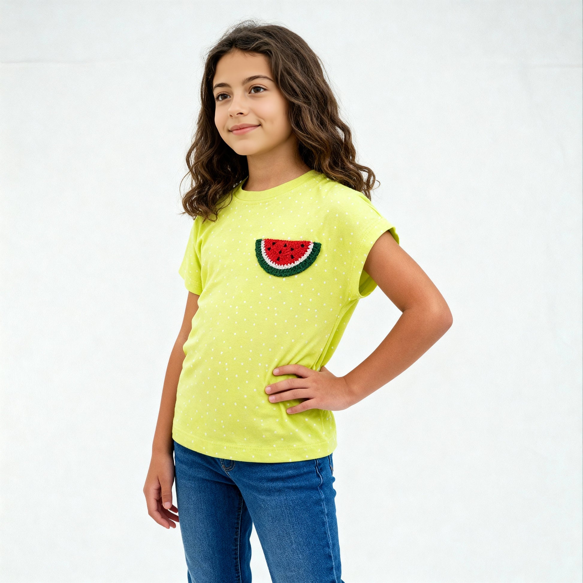 Girls Cotton Weekend T-Shirt