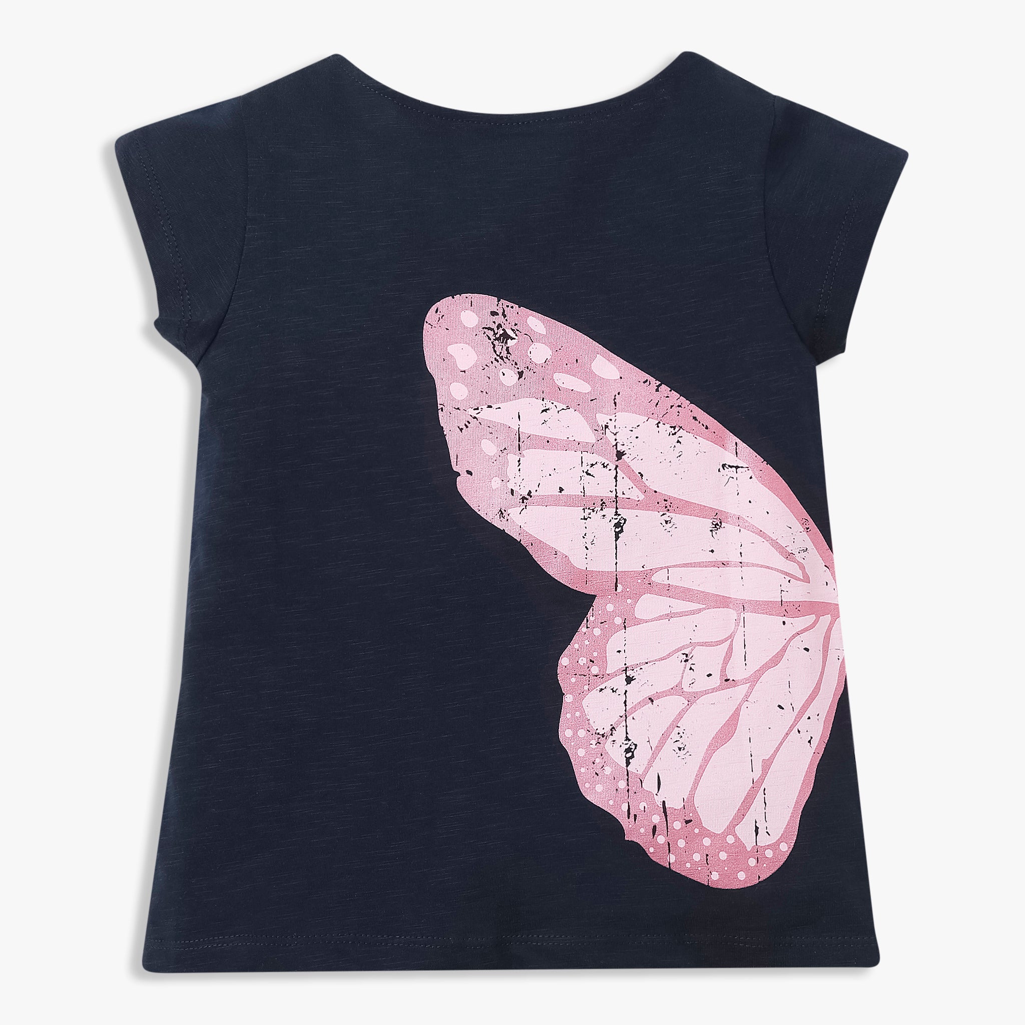 Girls Cotton Printed Weekend T-Shirt