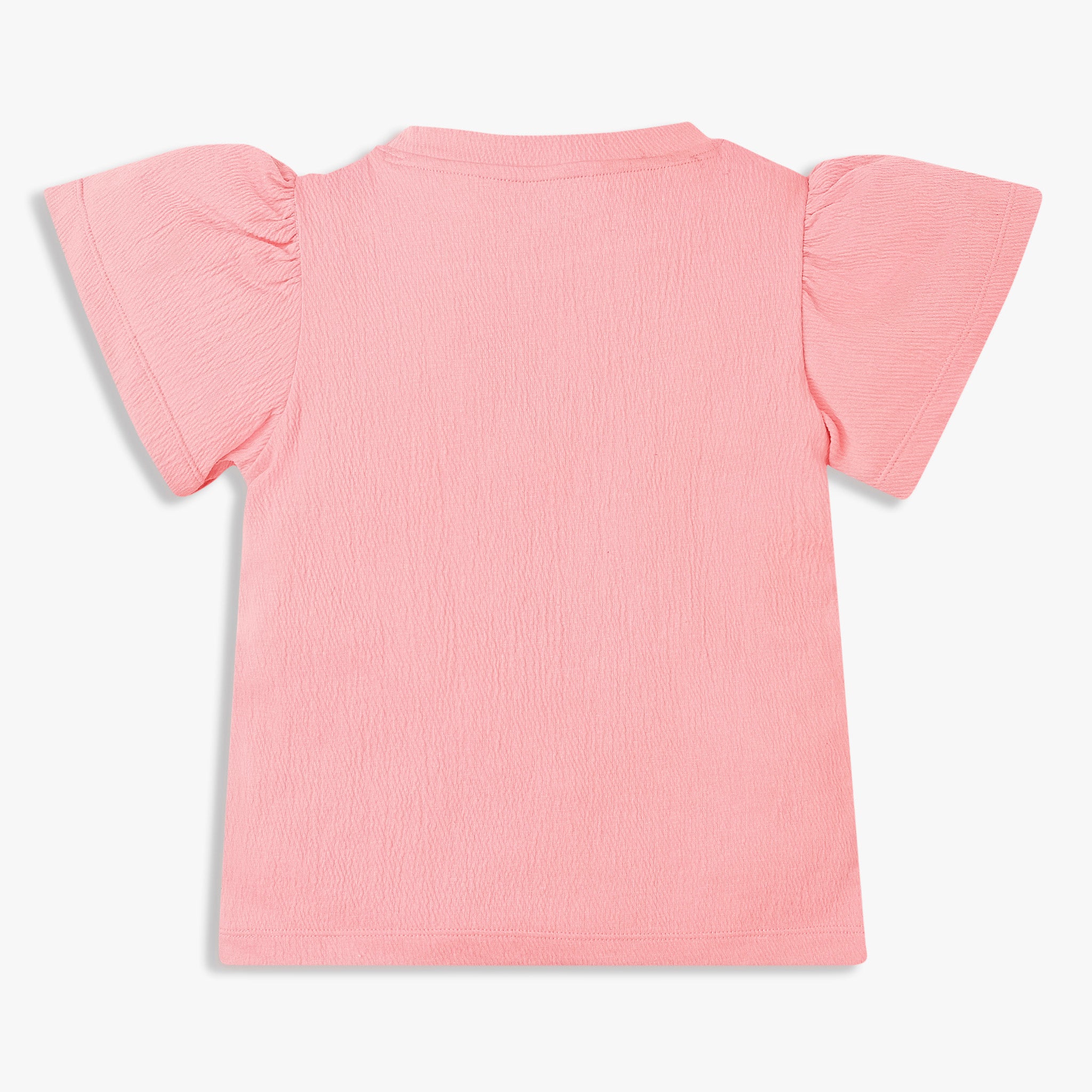 Girls Cotton Crew Neck Weekend T-Shirt