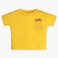 Buy Girls Boxy Fit Solid Short Sleeve T-Shirt  - Style Union