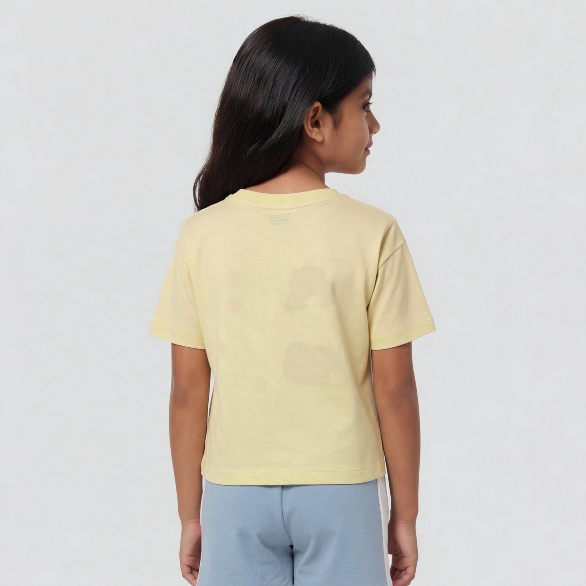 Girls Cotton Printed Weekend T-Shirt