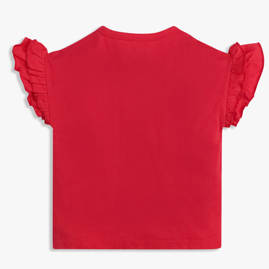 Girls Cotton Embellished Weekend T-Shirt
