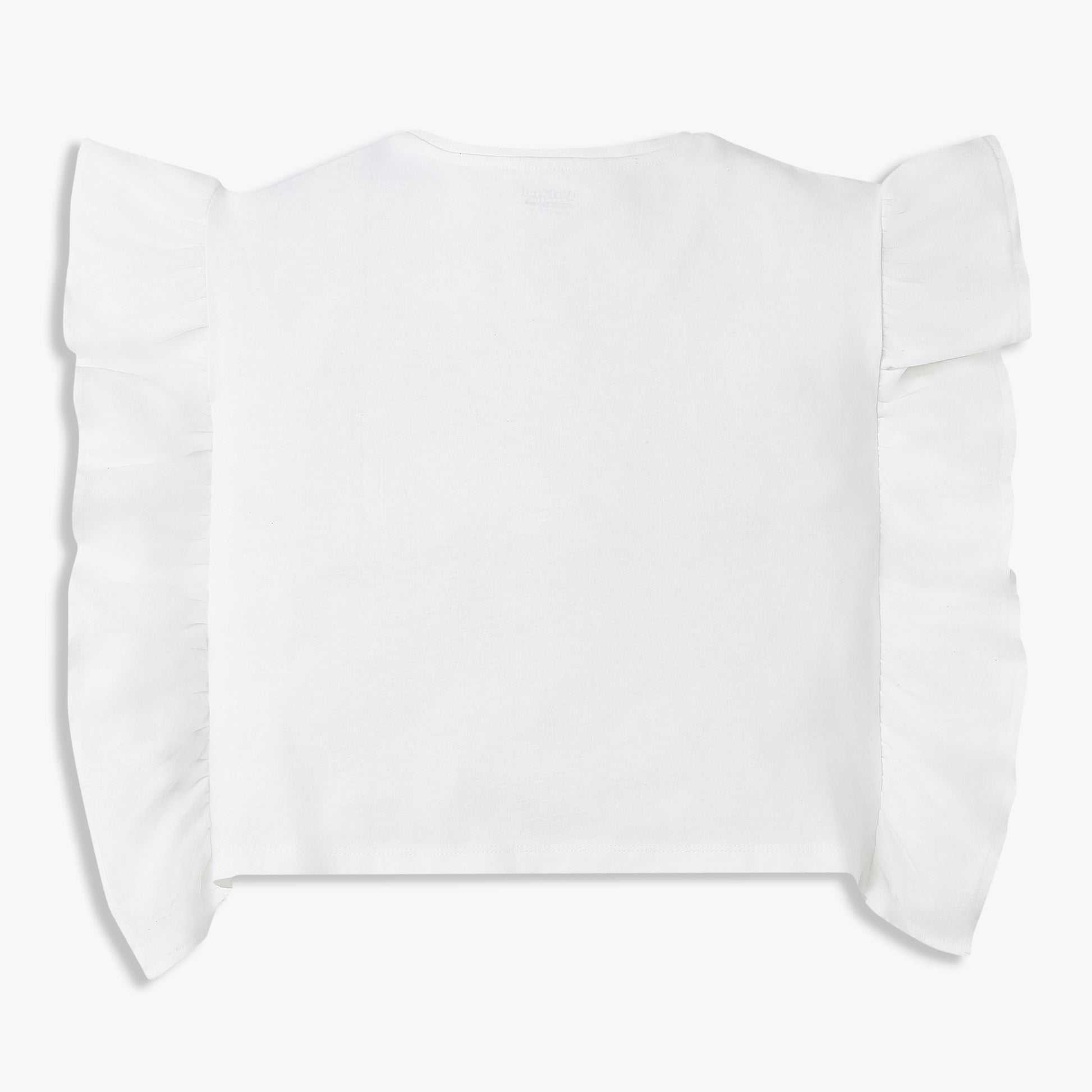 Girls Cotton Crew Neck Weekend T-Shirt