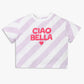 Girls Cotton Striped Weekend T-Shirt