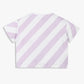 Girls Cotton Striped Weekend T-Shirt
