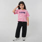 Girls Cotton Tie - Dye Skiddle T-Shirt