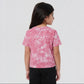 Girls Cotton Tie - Dye Skiddle T-Shirt