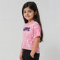 Girls Cotton Tie - Dye Skiddle T-Shirt