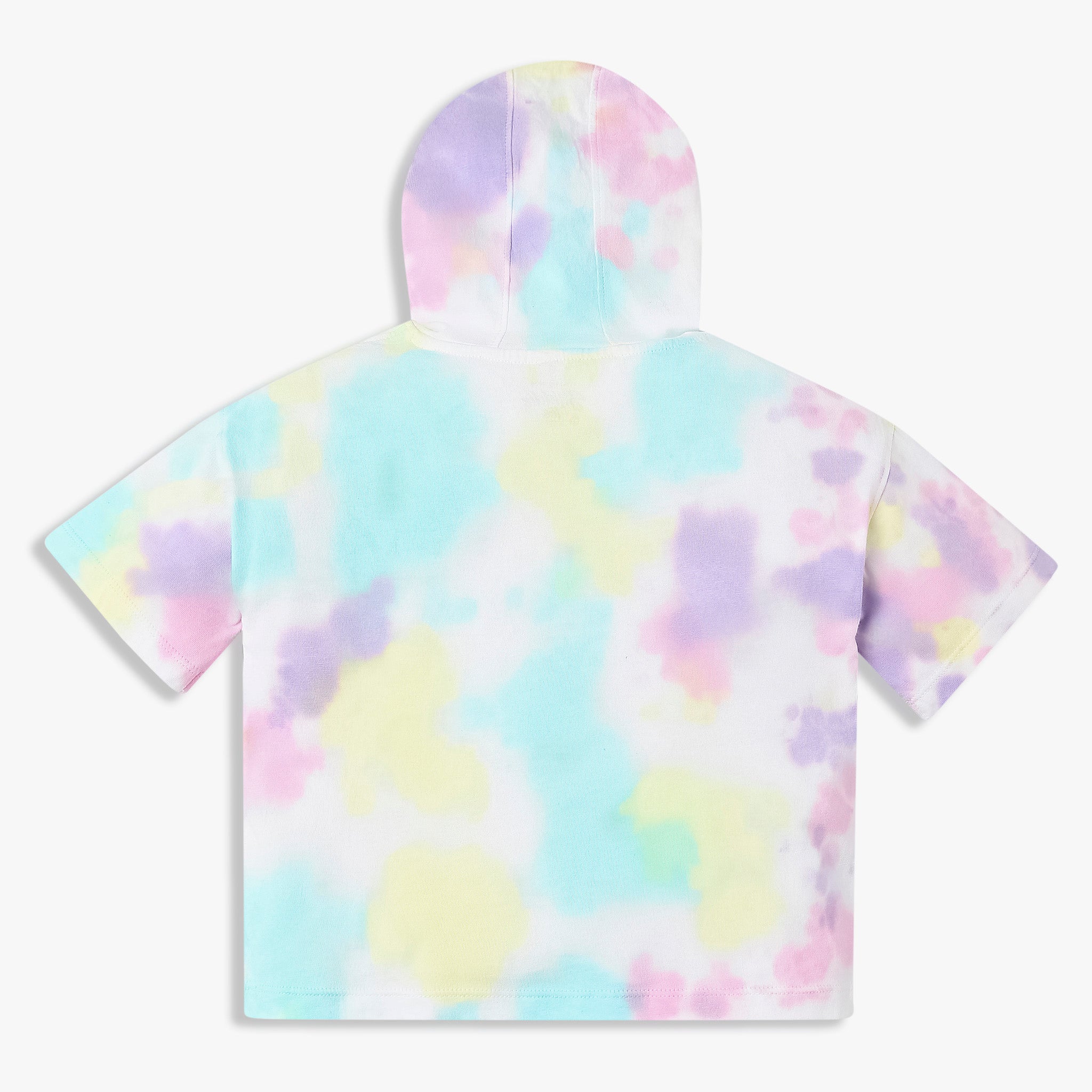 Girls Cotton Tie - Dye Skiddle T-Shirt