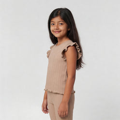 Girls Solid T-Shirt