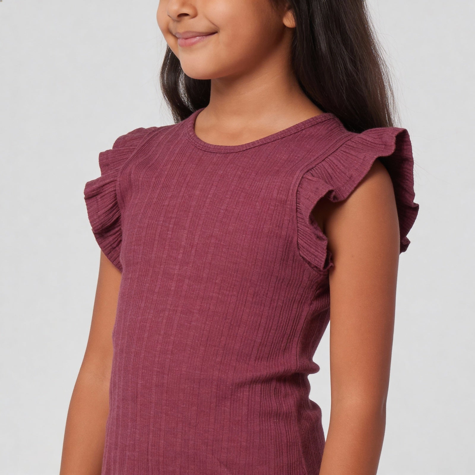 Girls Solid T-Shirt