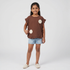 Girls Coastal Boho T-Shirt with Crochet