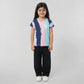 Girls Cotton Tie - Dye Cartoon Cowboy T-Shirt