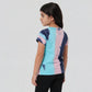 Girls Cotton Tie - Dye Cartoon Cowboy T-Shirt