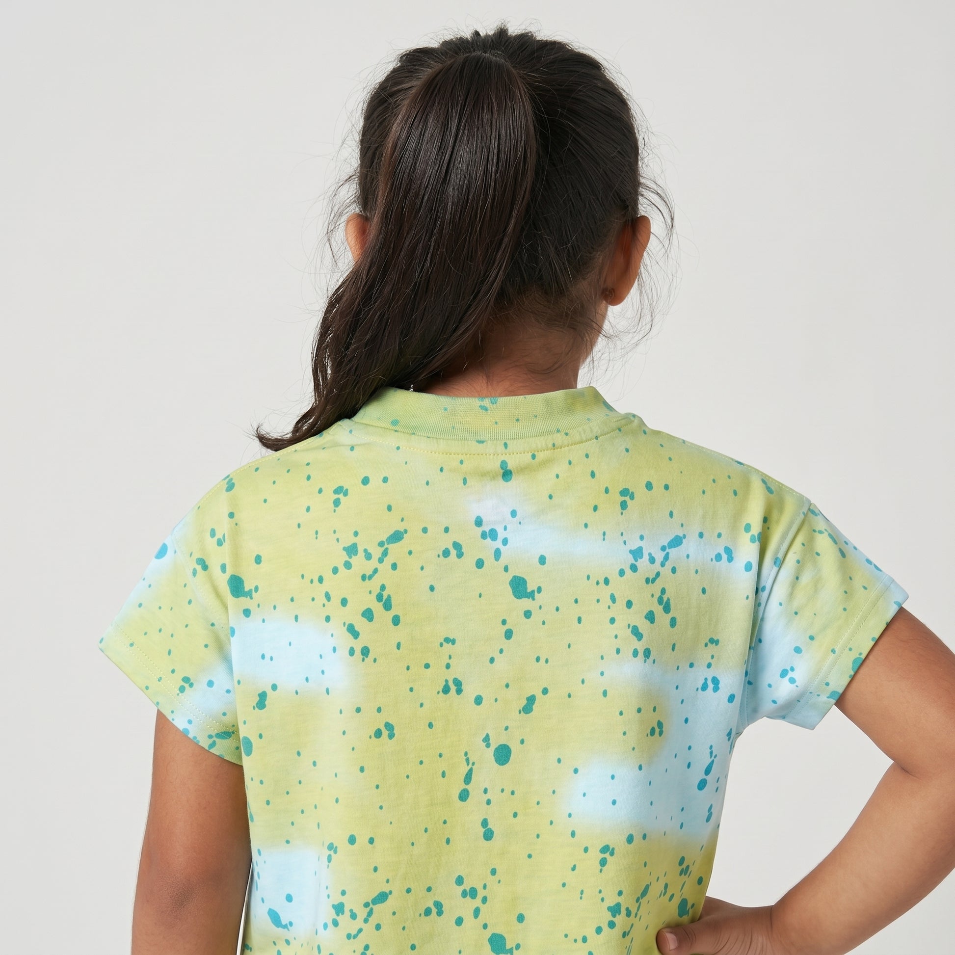 Girls Cotton Printed T-Shirt