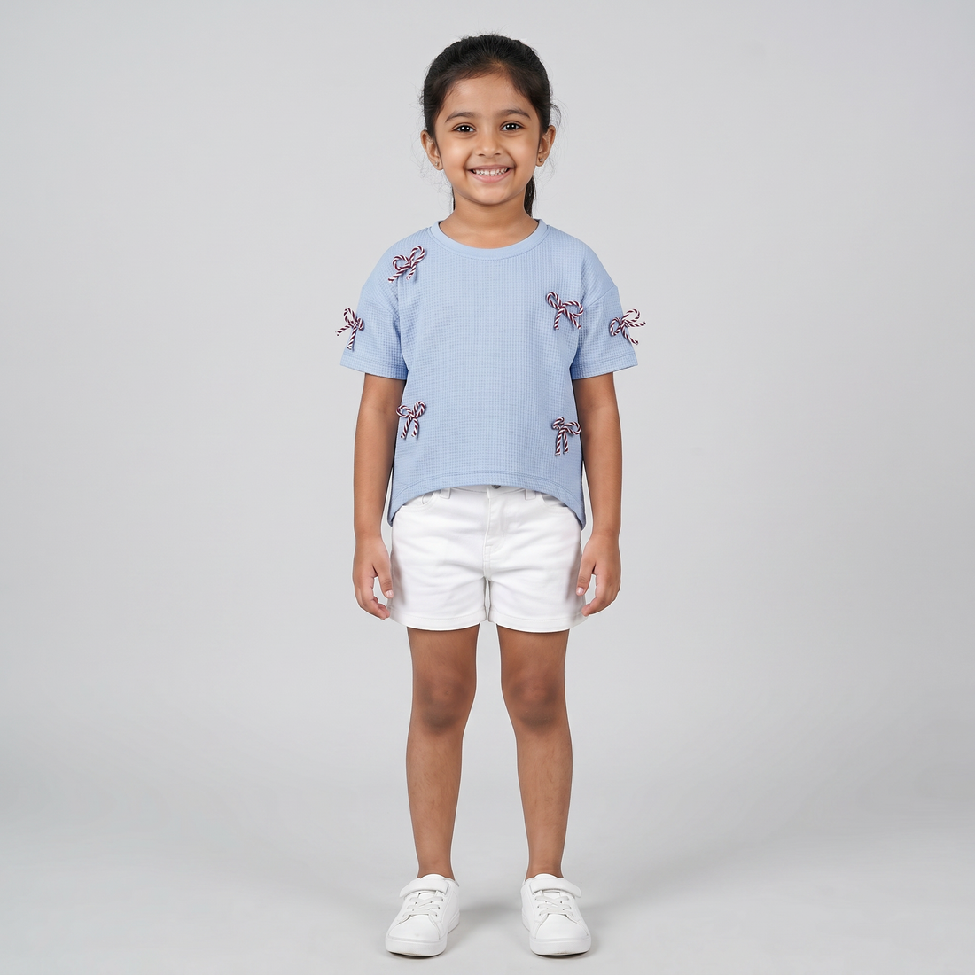 Girls Structured Boxy T-Shirt