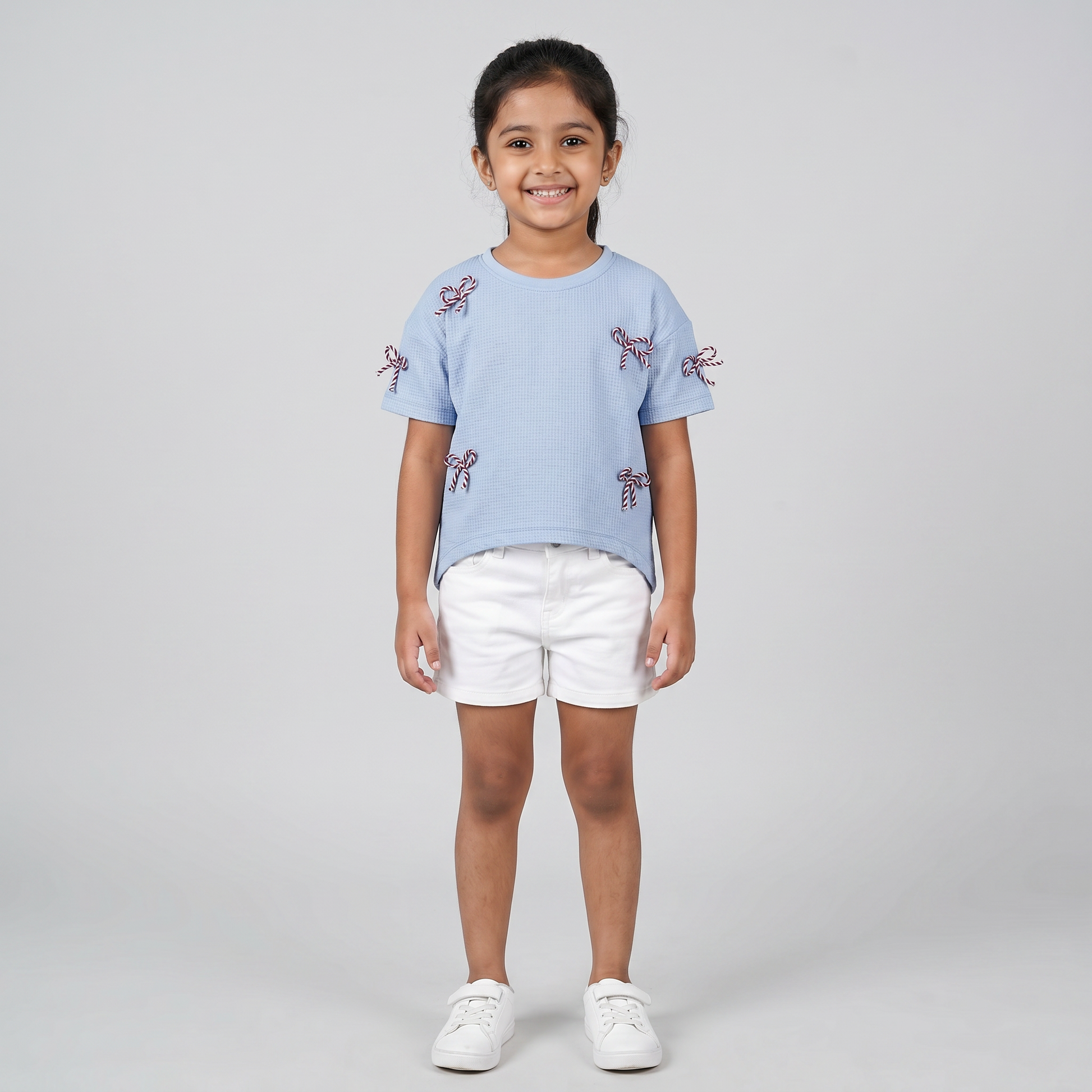 Girls Structured Boxy T-Shirt
