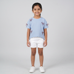 Girls Structured Boxy T-Shirt