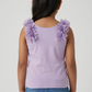 Girls Cotton Solid Crew Neck T-Shirt