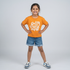 Girls Cotton Embroidered T-Shirt