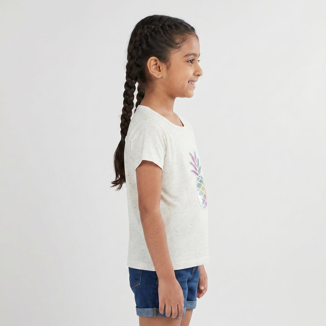 Girls Embroidered T-Shirt