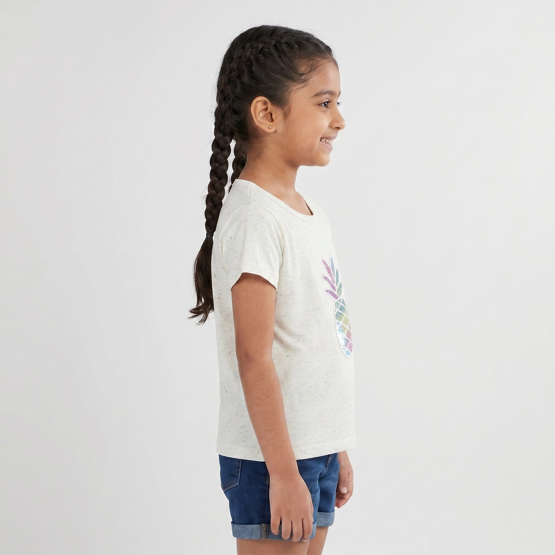 Girls Embroidered T-Shirt