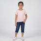 Girls Embellished Crew Neck T-Shirt
