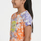 Girls Cotton Tie - Dye T-Shirt