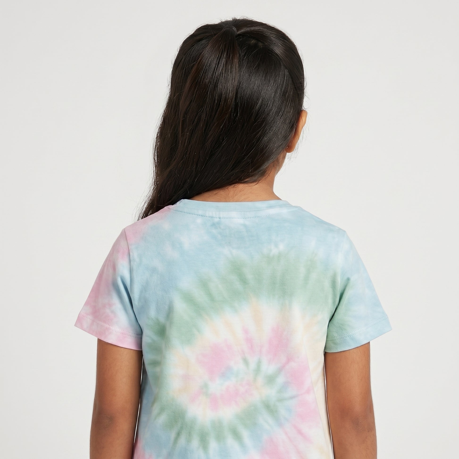 Girls Cotton Tie - Dye T-Shirt