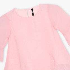 Girls Comfort Fit Solid Top