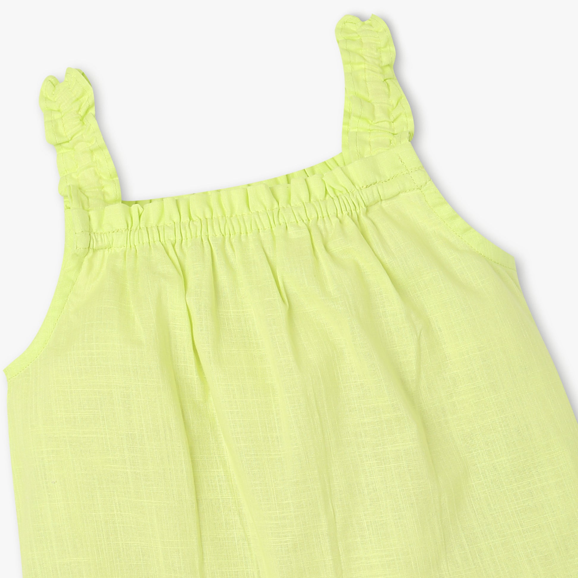 Girls Cotton Fabric Sleeveless Top