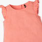 Girls Regular Fit Round Neck Solid Top