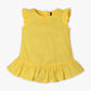Girls Regular Fit Round Neck Solid Top